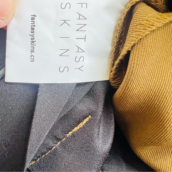 FANTASY SKINS Wide Leg Crop Trousers Size 25 - Picture 7 of 9